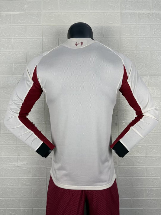 Liverpool Away Long Sleeve Player Football Jersey 2025/2026