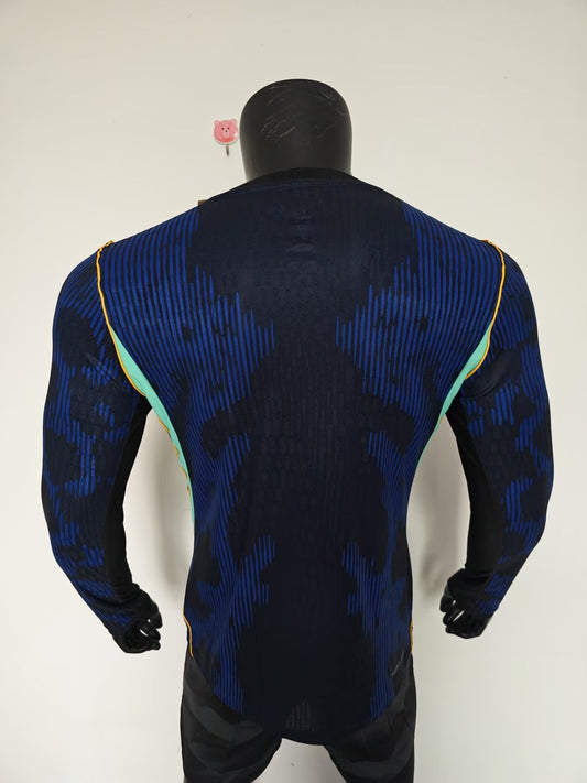 Brazil Away Long Sleeve Player Football Jersey 2026/2027