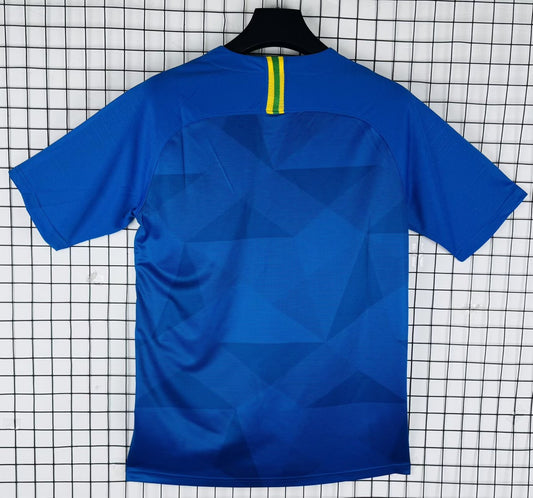 Retro Brazil Away Football Jersey 2018