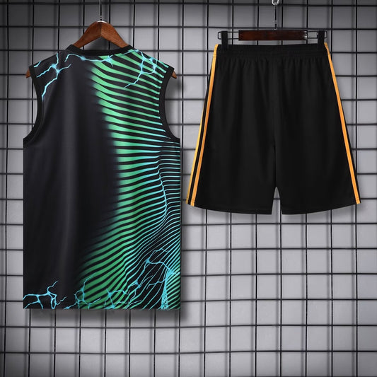 Real Madrid Training Clothing Vest Set Football Jersey 2024/2025