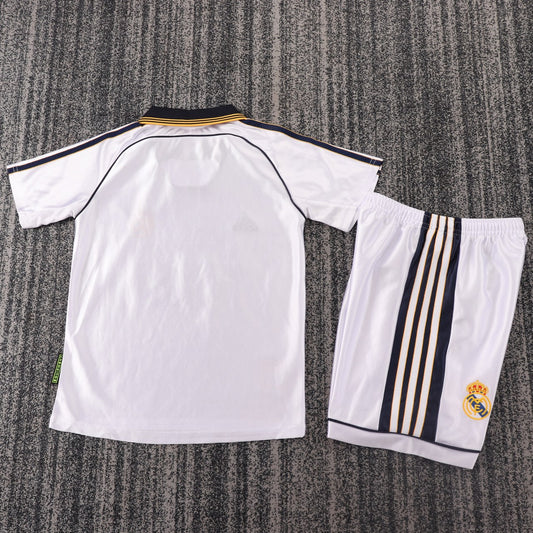 Retro Real Madrid Home Kids 1998/2000