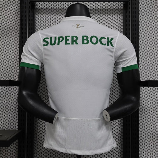 Sporting Lisbon Away Player Football Jersey 2024/2025