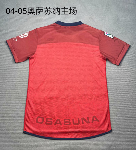 Retro Osasuna Home Football Jersey 2004/2005