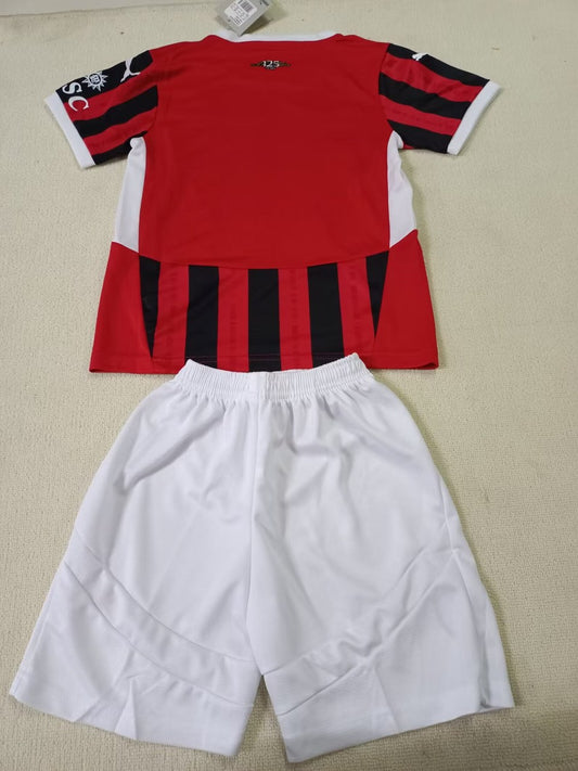 AC Milan Home Kids Football Jersey 2024/2025
