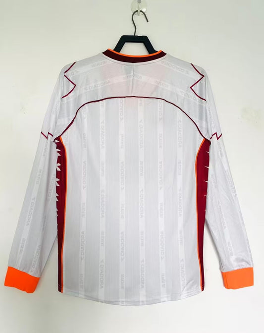 Retro Roma Away Long Football Jersey 1999/2000
