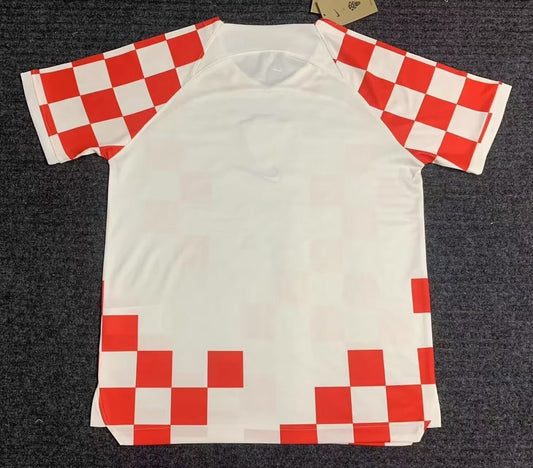 Croatia Home Fans Football Jersey 2022