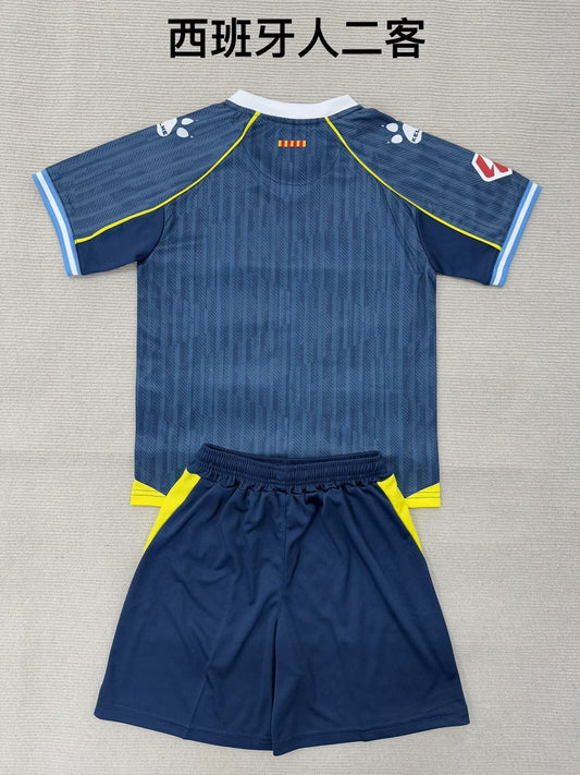 Espanyol Away Kids Fans (Kids And Man ) Football Jersey 2025/2026