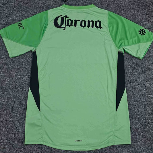 Club America Goalkeeper Player Green Football Jersey 2025/2026