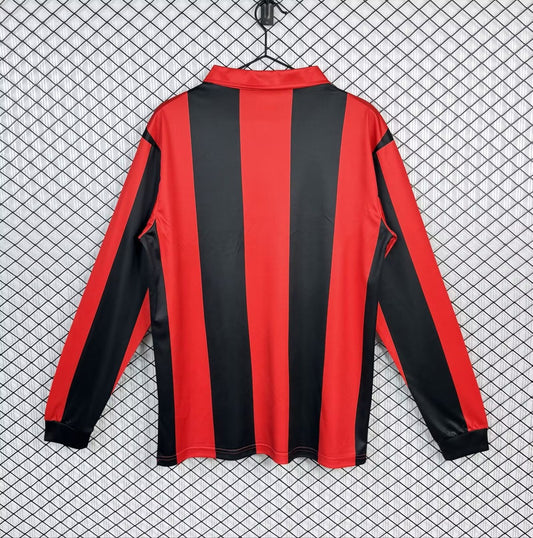 Retro Frankfurt Home Long Sleeve Football Jersey 1983/1984