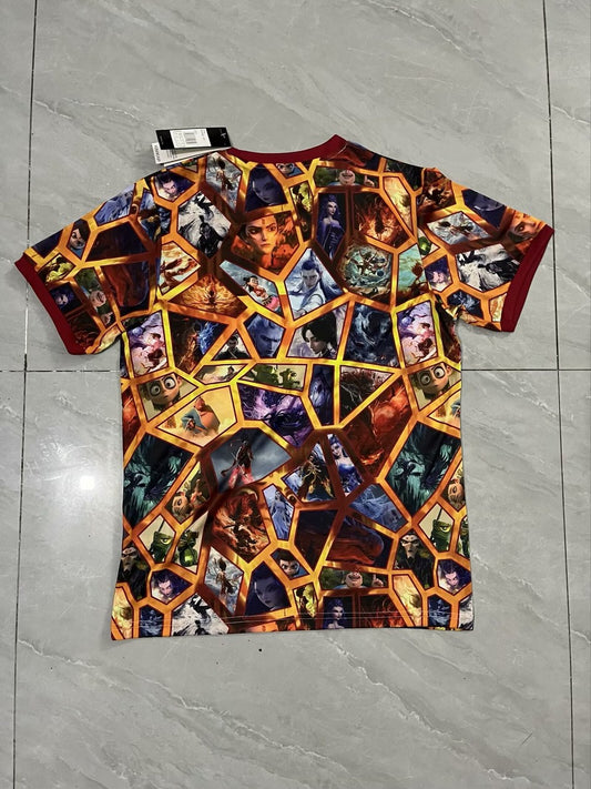 Japan Special Edition Colorful Nezha Graffiti Fans Football Jersey 2025/2026