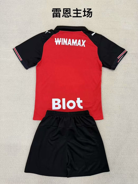 Stade Rennais Home Kids1:1 Quality Football Jersey 2025/2026
