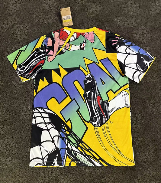 Brazil Anime Commemorative Special Edition Fans Football Jersey 2026/2027