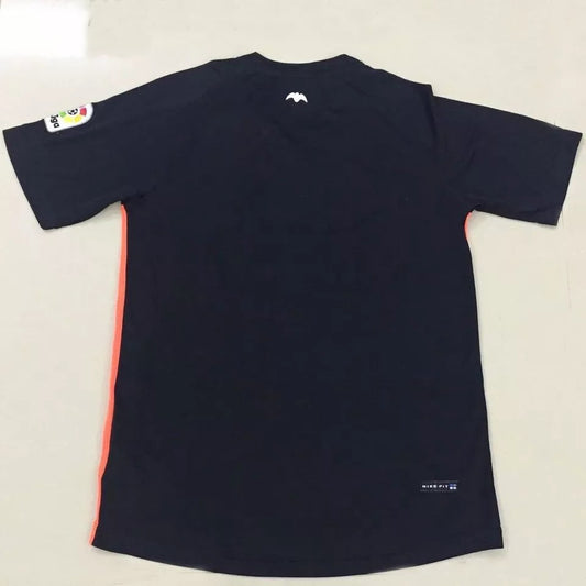 Retro Valencia Awya Black Football Jersey 2006