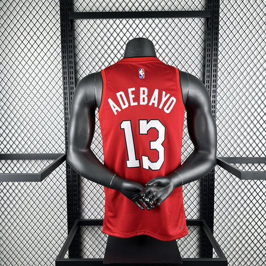 Miami Heat City Edition #13 ADEBAYO NBA Jerseys 2025