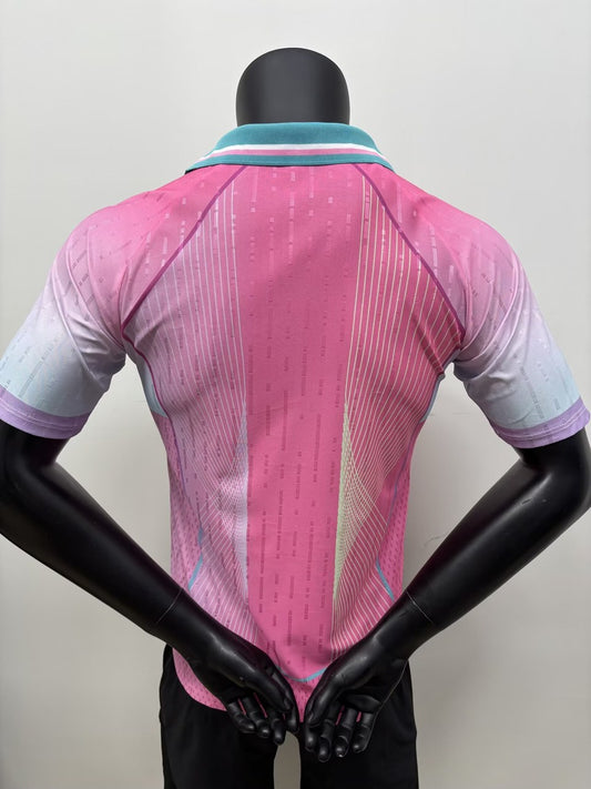 Barcelona 125 Year Commemorate Special Edition Pink Player Football Jersey 2025/2026