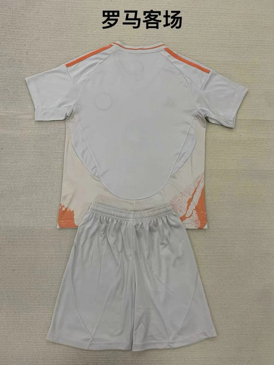 Roma Away Kids Football Jersey 2024/2025