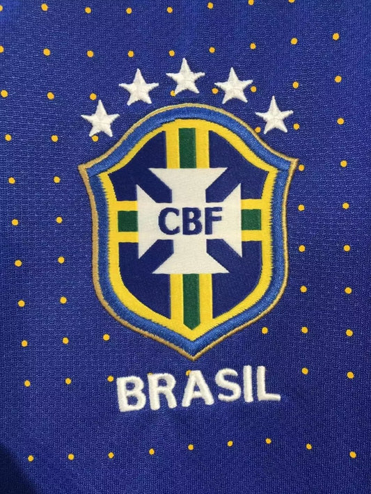 Retro Brazil Away Football Jersey 2010