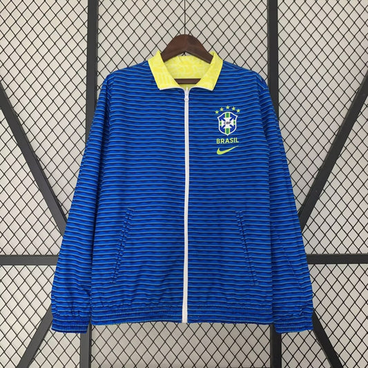 Brazil Two-sided Windbreaker Football Jersey 2025/2026