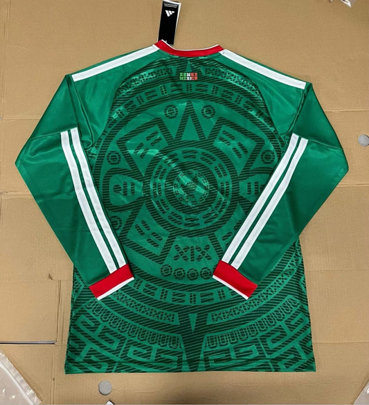 Mexico Home Long Fans Football Jersey 2026/2027