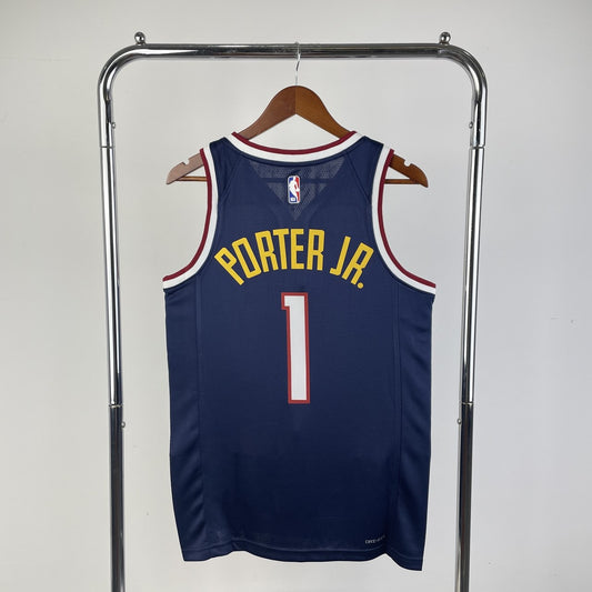 Denver Nuggets Dark Blue #1 PORTER JR. NBA Season Jerseys 2023