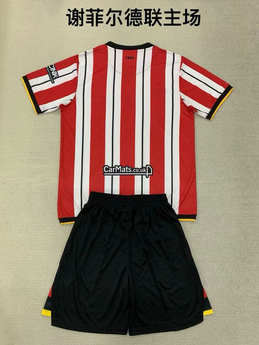 Sheffield Home Kids Football Jersey 2024/2025