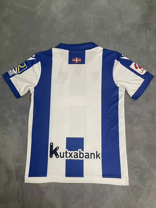 Real Sociedad Home Fans Football Jersey 2024/2025