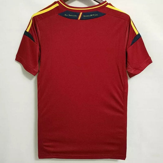 Retro Spain Home Football Jersey 2012