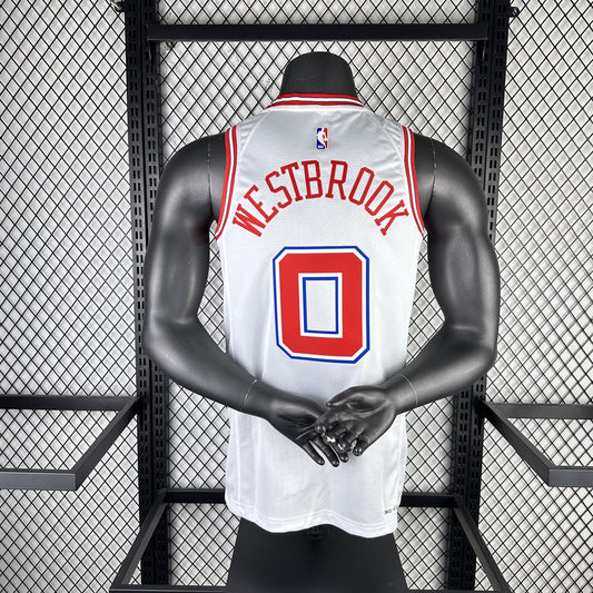 Houston Rockets City Edition White #0 WESTBROOK NBA Season Jerseys 2026