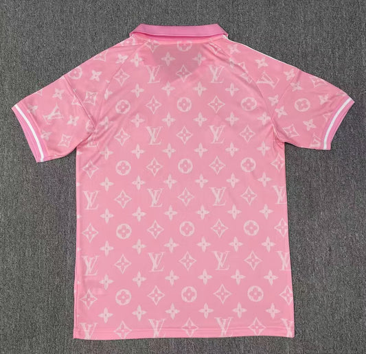 LV Real Madrid Special Edition Pink Fans Football Jersey 2025/2026