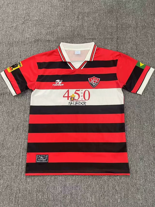 Retro Victoria Home Fans Red Football Jersey 1999