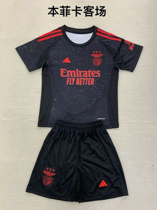 Benfica Away Kids Football Jersey 2024/2025
