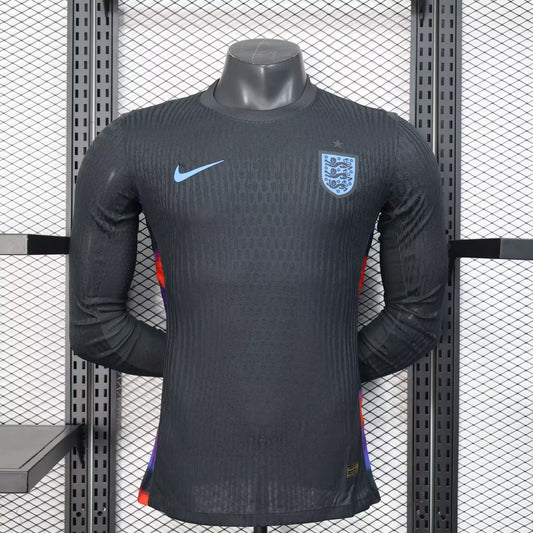 England Away Long Sleeve Fans Football Jersey 2025/2026