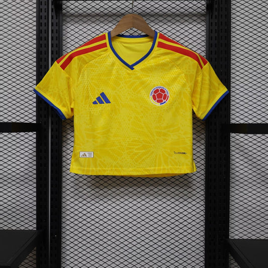 Colombia Women Home Cheerleading Team Player Football Jersey 2026/2027