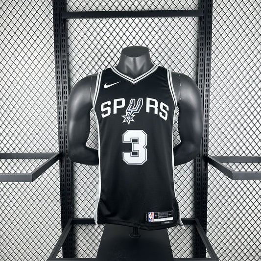 San Antonio Spurs Black #3 PAUL NBA Season Jerseys 2023