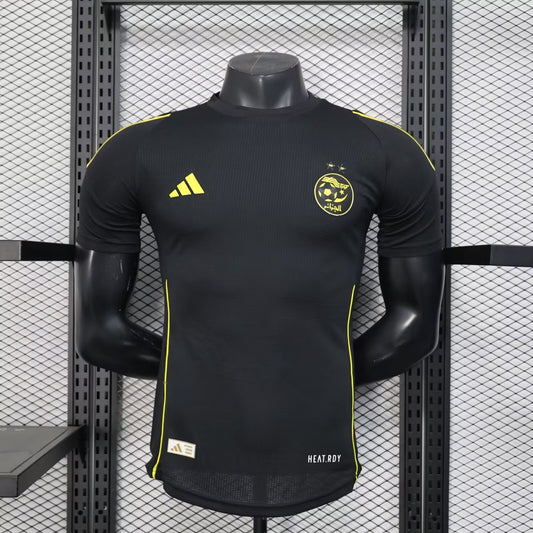 Algeria Black Player Football Jersey 2024/2025
