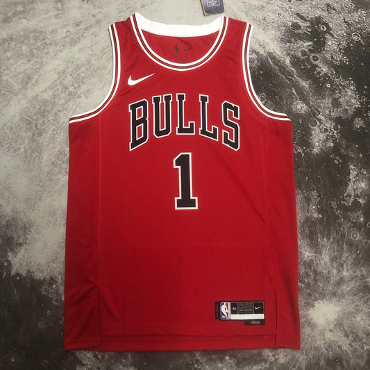 Chicago Bulls Red #1 ROSE NBA Season Jerseys 2023