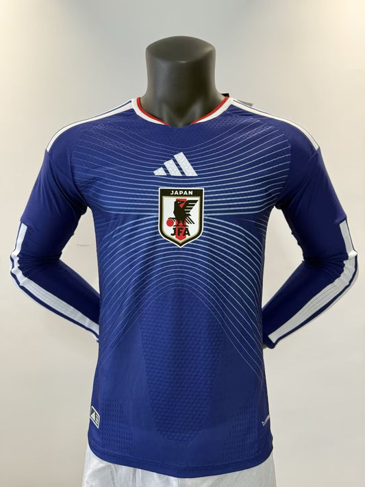 Japan Home Player Long Football Jersey 2026/2027