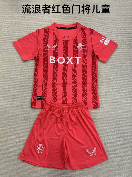 Rangers Goalkeeper Kids Football Jersey 2024/2025