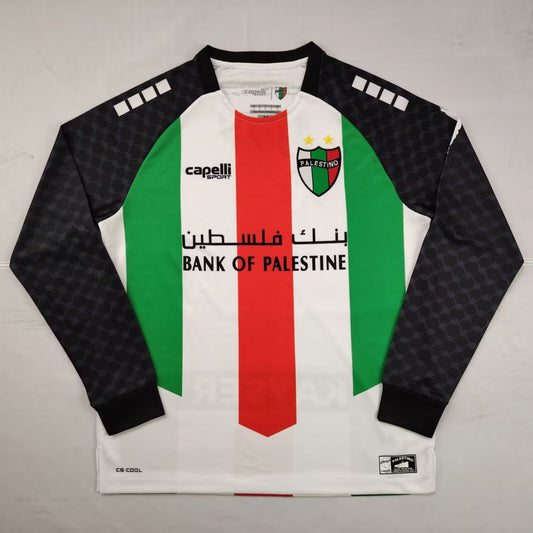 Palestine Home Long Sleeves Fans Football Jersey 2025/2026