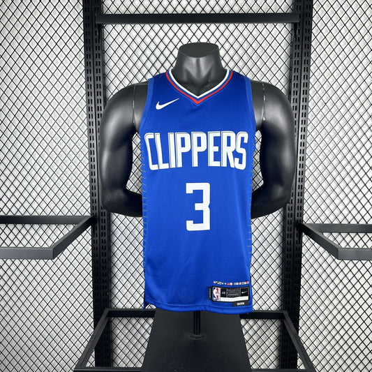 Los Angeles Clippers Blue #3 PAUL NBA Season Jerseys 2023