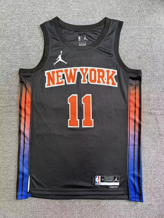 New York Knicks Black #11 BRUNSON NBA Jerseys 2025/2026