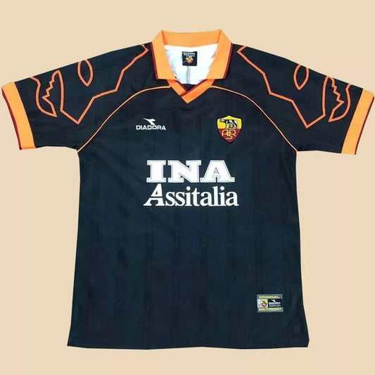Retro Roma Away Football Jersey 1999/2000