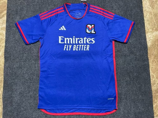 Olympique Lyonnais（OL） Away Fans Football Jersey 2023/2024