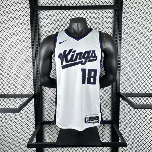 Sacramento Kings White #18 WESTBROOK NBA Season Jerseys 2024