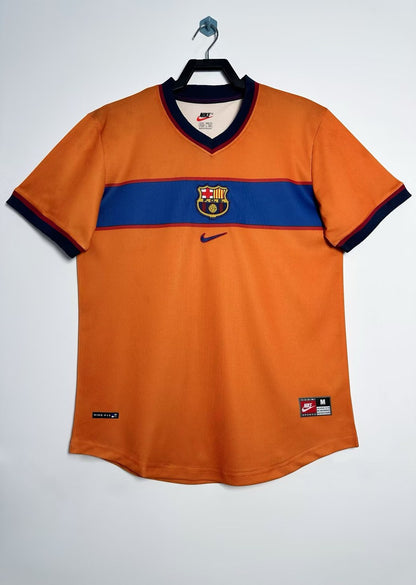 Retro Barcelona Third Awsy Football Jersey 1998/1999