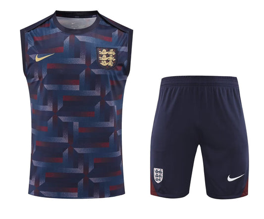 England Training Clothing Vest Set Football Jersey 2024/2025