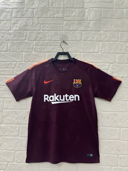 Retro Barcelona Away Football Jersey 2017/2018