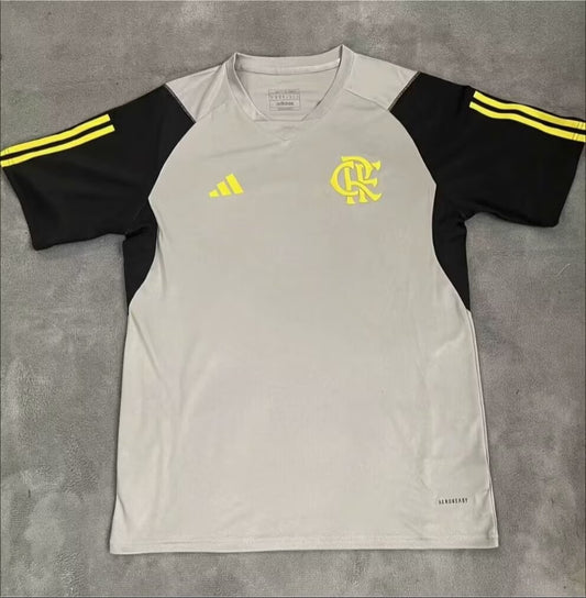 Flamenco Grey Training Clothing Fans Football Jersey 2024/2025