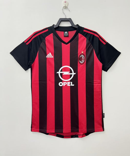 Retro AC White Home Football Jersey 2002/2003