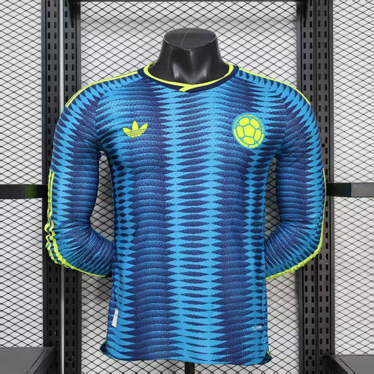 Colombia Away Long Sleeve Player Football Jersey 2026/2027